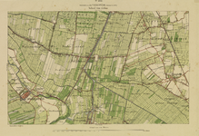 214047 Topografische kaart van het gebied ten zuiden van de stad Utrecht; met weergave van de verkavelingen, bebouwing, ...